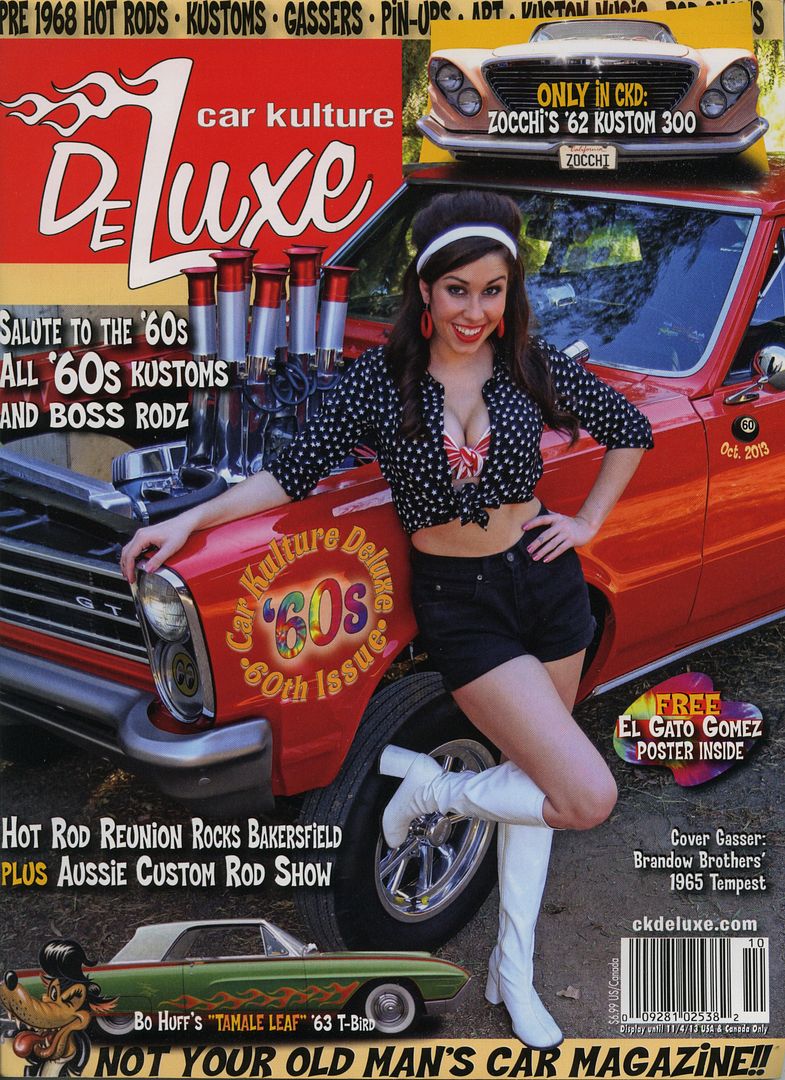Car Kulture Deluxe 60 Hot Rat Rod Pinup Bonneville Nostalgia Drag Race